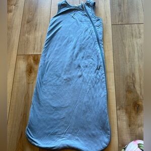 Blue Strapless Dress